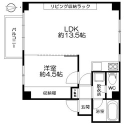 マンションらいらっくの物件間取画像